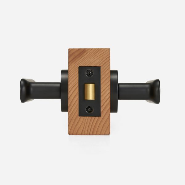 Munich - Matte Black Brass Lever Handle - Architectural Hardware - Matte Black Brass Lever Handle