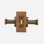 Munich - Matte Black Brass Lever Handle - Architectural Hardware - Matte Black Brass Lever Handle