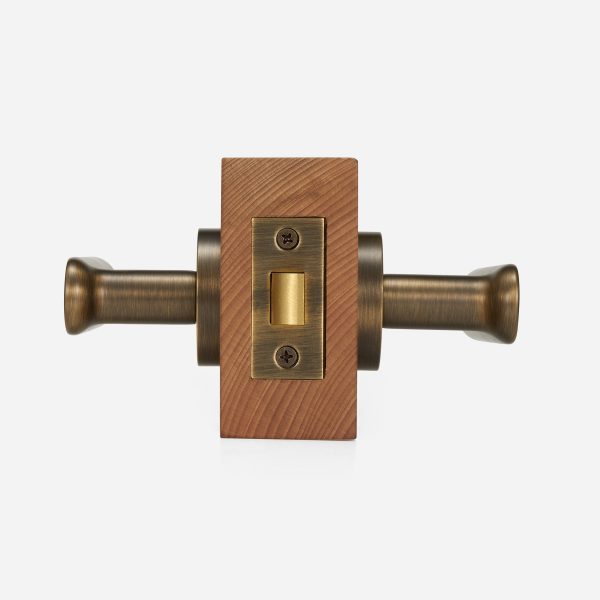 Munich - Matte Black Brass Lever Handle - Architectural Hardware - Matte Black Brass Lever Handle