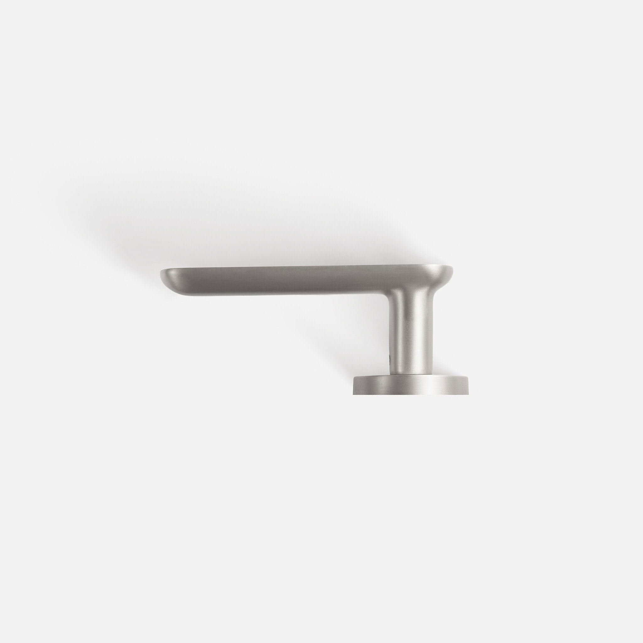 Munich - Matte Black Brass Lever Handle - Architectural Hardware - Matte Black Brass Lever Handle