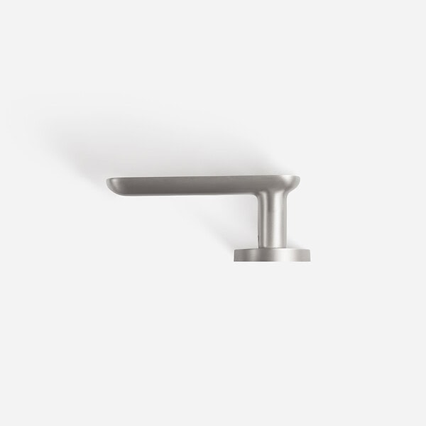 Munich - Matte Black Brass Lever Handle - Architectural Hardware - Matte Black Brass Lever Handle