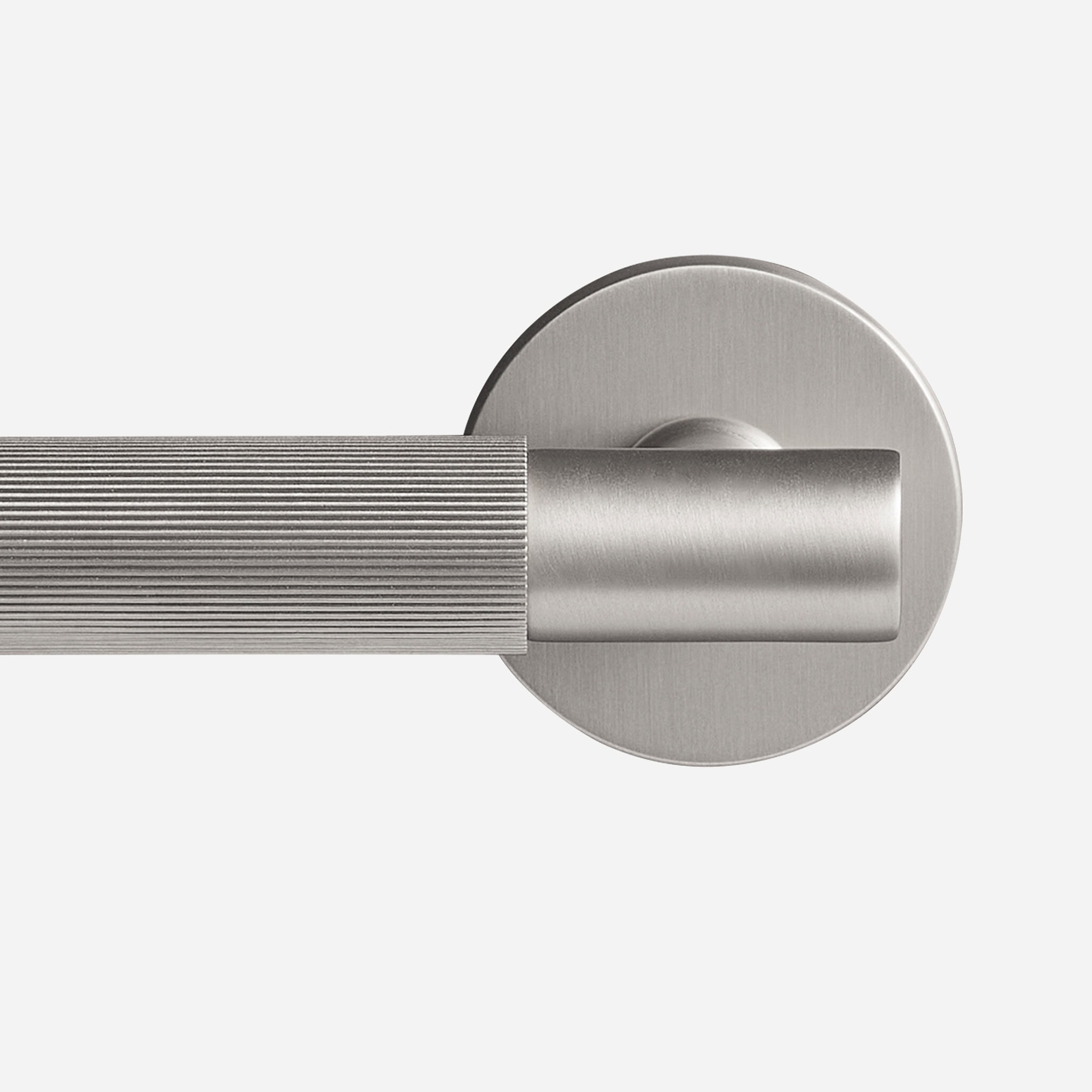 Sheffield - Matte Brass Lever Handle - Architectural Hardware - Matte Black Brass Lever Handle
