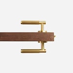 Sheffield - Matte Brass Lever Handle - Architectural Hardware - Matte Black Brass Lever Handle
