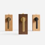 Sheffield - Matte Brass Lever Handle - Architectural Hardware - Matte Black Brass Lever Handle