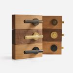 Sheffield - Matte Brass Lever Handle - Architectural Hardware - Matte Black Brass Lever Handle