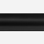 Brescia - Matte Black Brass Lever Handle - Architectural Hardware - Matte Black Brass Lever Handle