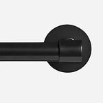 Brescia - Matte Black Brass Lever Handle - Architectural Hardware - Matte Black Brass Lever Handle