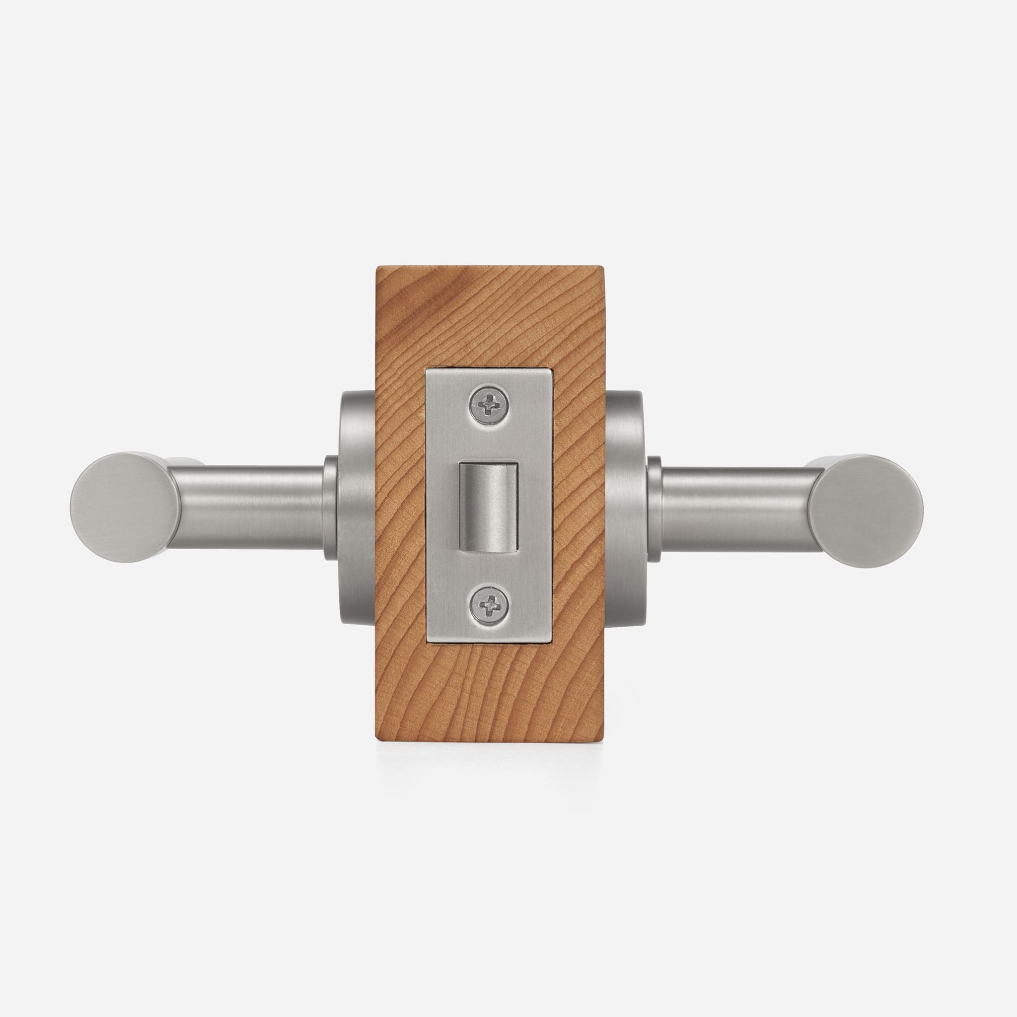 Brescia - Matte Black Brass Lever Handle - Architectural Hardware - Matte Black Brass Lever Handle