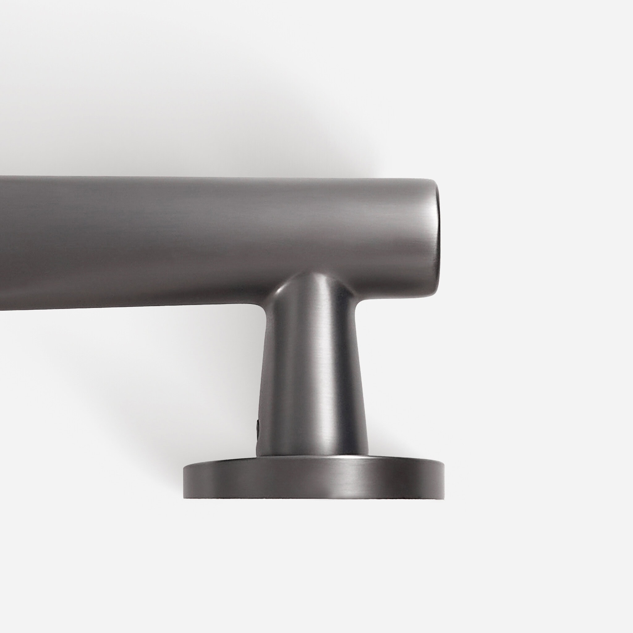 Glasgow - Gunmetal Brass Lever Handle - Door Handles - Matte Black Brass Lever Handle
