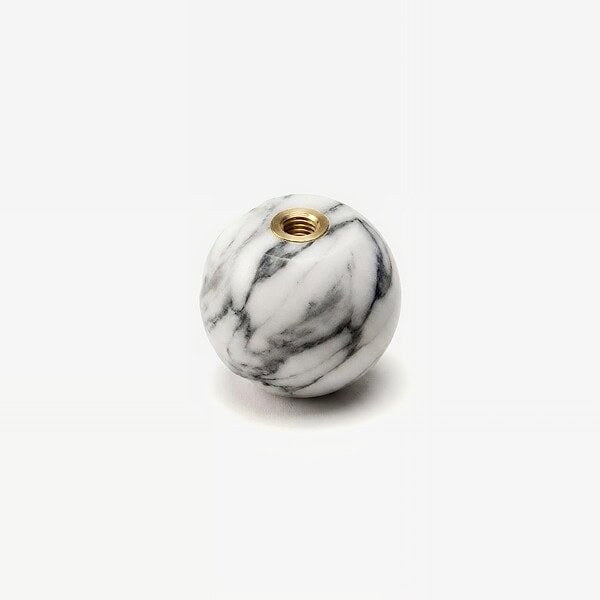 Arabescato ball knob 2 2000x2000