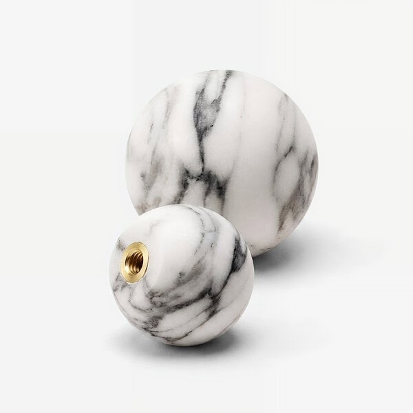 Arabescato ball knob 3 2000x2000